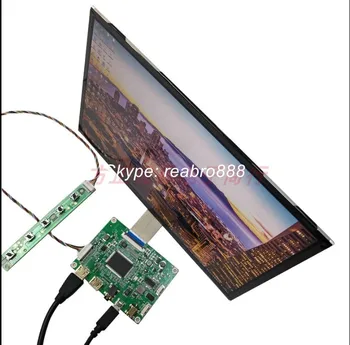 10.1 colių 2K ekrano modulis, visas rinkinys IPS VVX10T025J00 HDMI DVI VGA USB 5V DC12V du maitinimo rezoliucija 2560X1600 16:10