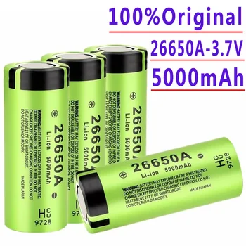 100%Naujas.Didelės Talpos 26650 5000mah Li-ion Įkraunama Baterija Lii-50A), 3,7 v 26650-50A baterija yra Žibintuvėlis 20A nauja pakavimo