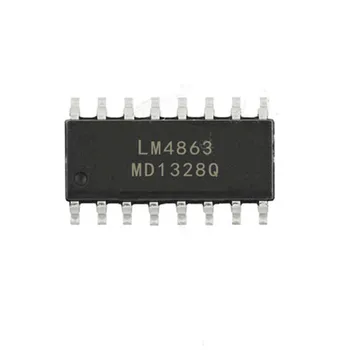 10VNT LM4863 SOP16 LM4863S SVP SMD naujas ir originalus IC