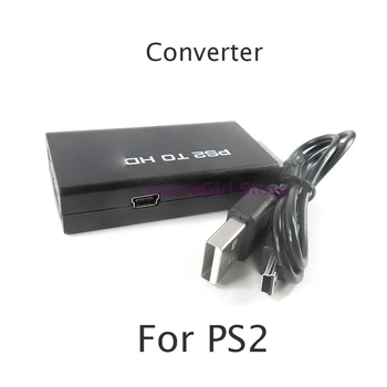 10vnt Už PS2 su HDMI Suderinamų Žaidimų Konsolę su HDTV Monitorius, Adapteris Jungtis, Audio Video Converter Priedai