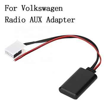 12V 12-Pin Radijo AUX Adapteris, Bluetooth, MP3, Aux-In, Tinka Volkswagen MCD RNS 510 RCD 200 210 300 310 500 510