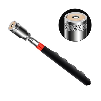 1pc 6.5 cm x 27,5 cm x 2,5 cm Magnetinė strėlės ilginimas Nuskaitymo Įrankis Su LED Apšvietimo 3 LR44 Baterijas Nešiojamas Ištraukiamas Magnetas Pen