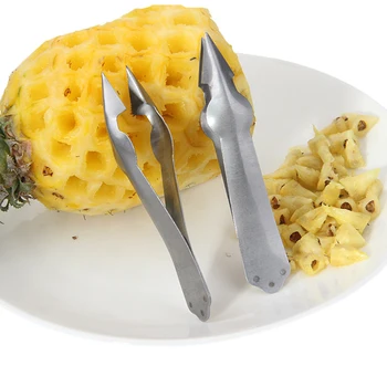 1PC Nešiojamų Ananasų Skustukas Nerūdijančio Plieno Ananasų Cutter Corer Įrašą Ananasų Slicer Vaisių Salotos Virtuvės Sėklos Valiklis