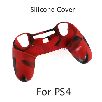 1pc Už PS4 Minkštos Gumos, Silikono Atveju Playstation 4 Valdytojas Storesnis Odos Apsauginis Dangtelis