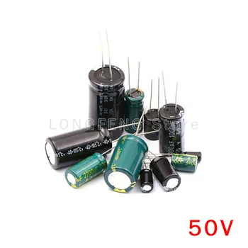 1PCS 50V3300uF 3300UF 50V Plug-in Aliuminio Elektrolitinių Kondensatorių