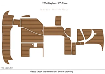 2004 m. Bayliner 305 Ciara Kabinos platforma 1/4
