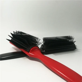 2021 Geriausia Didmeninės Oro Pagalvė Šukuosenų Hairbrush 9 Eilučių Logotipą Masažas Plastmasinis Plaukų Šepetys Šukos