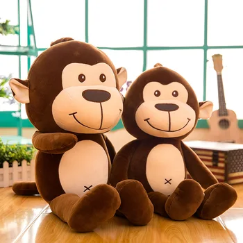 2023 Animacinių filmų / Mielas/ Soft/ Monkey Pliušinis Žaislas/ Ilga Uodega ir Mažas Ausis Neklaužada Mažai Beždžionių Lėlės/ Vaikų Gimtadienio Dovana