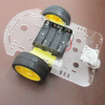 2WD sekimo automobilių važiuoklės robotų važiuoklės 