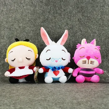 3styles Cat White Rabbit įdaryti minkštas pliušas žaislai, lėlės kūdikių dovanos su gyvis