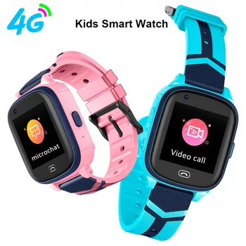 4G Tinklas D11 Wifi GPS SOS Smart Žiūrėti Vaikai Vaizdo skambučių IP67 atsparus vandeniui Žadintuvas Kamera Kūdikių Žiūrėti VS Q50 Q90 smartwatch