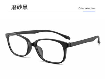 53mm Ultra clear TR viso kadro aikštėje akinių rėmeliai, skirti vyrams ir moterims, stabdžių mėlyna receptinių akinių rėmeliai 2035