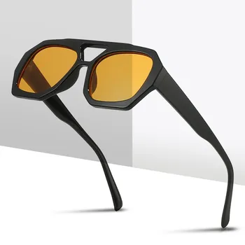 Aikštė Akiniai nuo saulės Moterims Retro Markės dizaineris Saulės Akiniai Moterų Vintage Mados atspalvį akiniai Akiniai UV400 Oculos De Sol 