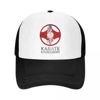 Asmeninį Karate Kyokushin Beisbolo Kepuraitę Moterys Vyrai Kvėpuojantis Kovos Menų Sunkvežimio Vairuotojas Hat Lauko Snapback Kepurės Vasaros Skrybėlės