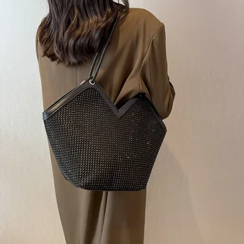 atsitiktinis moterų pečių maišą didelės talpos moterų rankinės prabanga piniginės ir rankinės prabangių dizainerio rankinės darbo rankinėje biuras