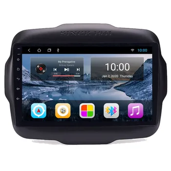Automobilio Multimedijos Grotuvo Jeep Renegade 2016 2017 2018 Android 12 Autoradio Stereo Radijo GPS Navigacijos Žiniasklaidos Sistemos