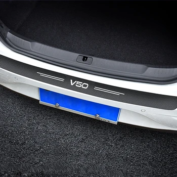 Automobilių Lipdukas Durų Anglies Pluošto Kamieno Dekoracija Volvo V50 Automobilių Priedai