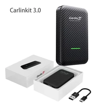 CarlinKit 4.0 CarPlay Adapteris Laidinio CarPlay su Wireles CarPlay Dongle Mini Dėžutė Belaidžio Automobilių Reikmenys