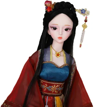 DBS 1/3 BJD SVAJONIŲ FĖJA žaislas Kinų stiliaus lėlės rinkti lėlės bendras kūno 60cm įtraukti drabužiai, avalynė