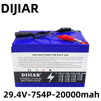 DIJIAR 24v20ah elektrinių transporto priemonių ličio baterija 7S4P24V20000mah elektros modifikuotų ličio baterija