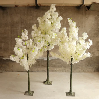 Dirbtinė Vyšnių Medžio Modeliavimas Padirbtų Sumodeliuoti Gėlių Medžio Kambarį Viešbutyje Vestuvių Dekoravimas Namuose Šalis Baldai