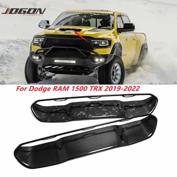 Dodge RAM 1500 TRX 2019-2022 Automobilių Reikmenys Nekilnojamojo Anglies Pluošto, Automobilių Variklio Hood Scoop Oro Srauto Įsiurbimo Angos Dangčio Apdaila
