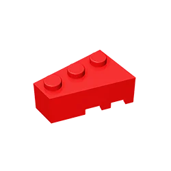 EK Blokai Suderinamas su LEGO 6565 Pleišto 3 x 2 Kairę Techninės Paramos SS Priedai, Dalys Asamblėjos Nustatyti Plytų 