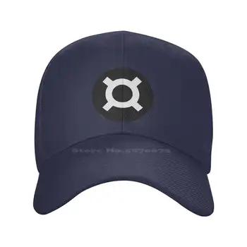Frax (FRAX) Aukščiausios Kokybės Logotipas Džinsinio audinio dangtelis Beisbolo kepurė Megzta kepurė
