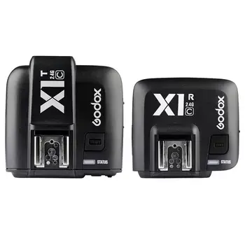 Godox X1 rinkinys X2 Sukelti rinkinys TTL 2.4 G Wireless Flash Trigger Siųstuvas & Imtuvas godox TT685 V860 Flash speedlite
