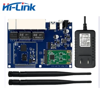 Hi-Link HLK-7621 Startkit su 7612E Wifi Modulis GbE Gigabit Ethernet Maršrutizatorius Modulis su PCIE Uosto MT7621A Chipset OpenWrt