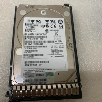 HP 718162-B21 718292-001 1.2 T 10K SAS 6G 2.5 colių G8 G9 Kietąjį Diską