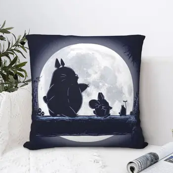 Juoda Naktis Užvalkalas Mano Kaimynas Totoro Anime Kuprinės, Pagalvės Namų 