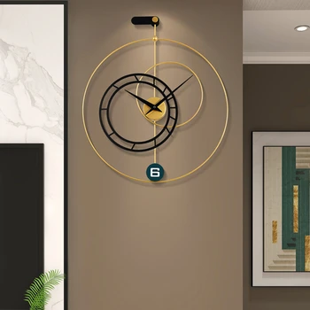 Laikrodis sieninis laikrodis kambarį kūrybos namų atmosferą sieninis laikrodis šiuolaikinės minimalistinės mados asmenybės internete celebrity prabanga