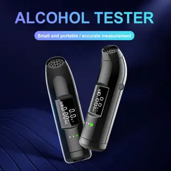 LED Skaitmeninis Alkoholio Testeris Greitai Reaguoti Breathalyzer, Automobilių Breathalyzer, Nešiojamų Alkoholio Matuoklis, Vyno Alkoholio Testas USB Įkrovimas