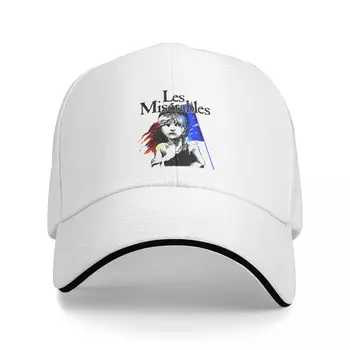 Les Miserables ( baltas ) Beisbolo kepuraitę Przystawkę Atgal Skrybėlę Dropshipping Saulės Bžūp Bobble Skrybėlę Vyrų Bžūp Prabangos Prekės ženklo Moterų