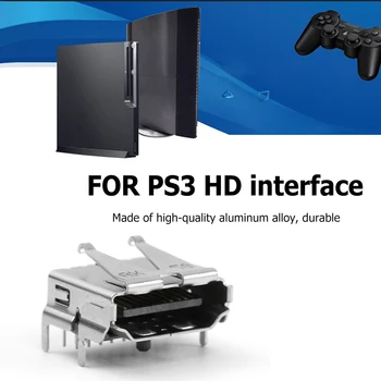 Metalo HD-suderinamas Prievadas, skirtas PS3 3000/4000 atsarginės Dalys, Jack Lizdas, Super Slim HD-suderinama Sąsaja Uostas