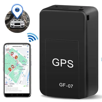 Mini GF-07 Automobilių GPS Tracker Real Time Stebėjimo Anti-Theft Anti-lost Locator Stipraus Magnetinio Kalno SIM Pranešimų Positioner