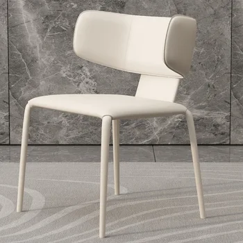 Moderni Valgomojo Kėdės Karalienė Sodo Dizainas, Baltos Spalvos Vieną Nagų Makiažas Kambario Kėdė Italijos Sillas De Comedor Japonijos FurnitureLJYXP