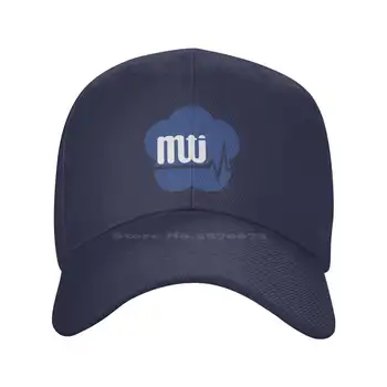 MTI Mobiliojo Logotipas Spausdinti Grafinis Atsitiktinis Džinsinio audinio kepurė Megzta kepurė Beisbolo kepuraitę