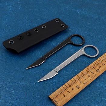 Naudingumas peilis kišenėje taktinis įranga kempingas medžioklės peilis fiksuotais ašmenimis Karambit lauko gelbėjimo išgyvenimo EDC įrankis