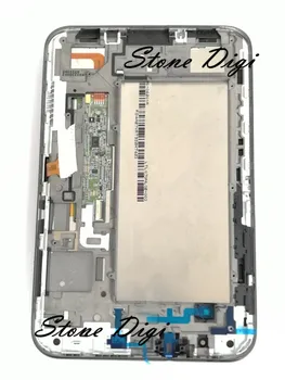 NAUJAS 7 Colių skystųjų KRISTALŲ Jutiklinis Ekranas skaitmeninis keitiklis Surinkimo Samsung Galaxy Tab 2 P3100 GT-P3100 + Rėmas Nemokamas Pristatymas