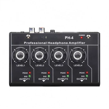 Naujas Atvykimo PH4 Profesionalus Garsas Stereo Portable 4-Būdų, kaip Stebėti Ausinių stiprintuvas modulis valdyba