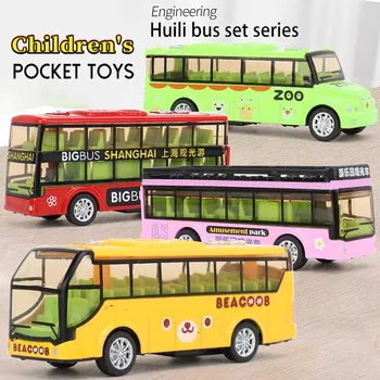 Naujas Aukštos Kokybės Lydinio Klasikinis Autobusas, Mikroautobusas, Automobilių Lieti Transporto Priemonės Modelio Darbalaukyje Dekoro Vaikai Kolekcines Žaislas, Vaikas Žaislai Vaikams