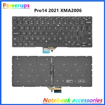 Naujas Originalus Laptopo MUMS foninio Apšvietimo Klaviatūra MI/Xiaomi Redmibook Pro 14 2021 R5 XMA2006-AJ-BJ-CJ-DJ-FJ