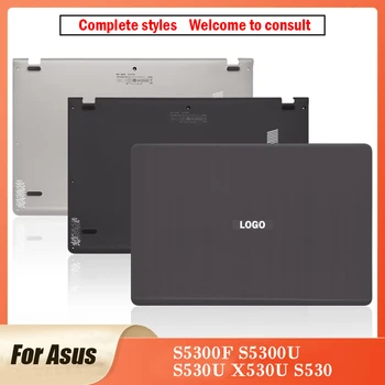 NAUJAS Originalus Už ASUS S5300F S5300U S530U X530U S530 Serijos Nešiojamas Viršų Atveju, LCD Galinį Dangtelį Apačioje Atveju S5300F S530