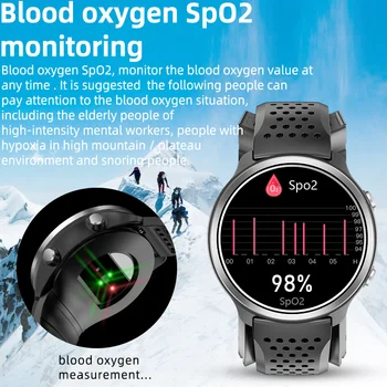 naujas smart watch oro siurblys, oro pagalvė tipas tiesa, kraujo spaudimą, kraujo deguonies širdies ritmas, kūno temperatūra sveikatos stebėsenos smartwatch