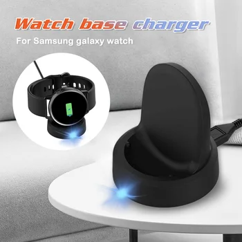 Nešiojamų Belaidžio Greitas Įkroviklis Bazės Smart Magnetinio Įkrovimo Samsung Galaxy Žiūrėti 5/3 Pro Mokestis