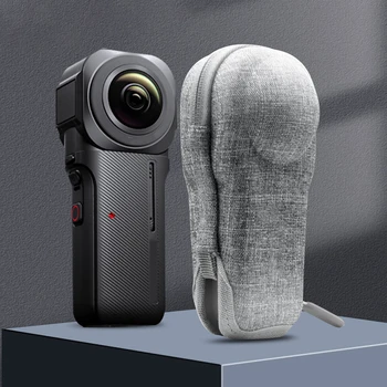 Nešiojamų Saugojimo Krepšys Lengvas EVA Mini Veiksmo Kamera talpinimo Scratchproof Anti-susidūrimo už Insta360 VIENAS RS 1-colių
