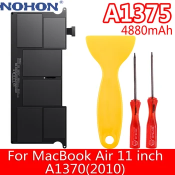 NOHON Nešiojamas Baterija A1375 APPLE Macbook Air 11