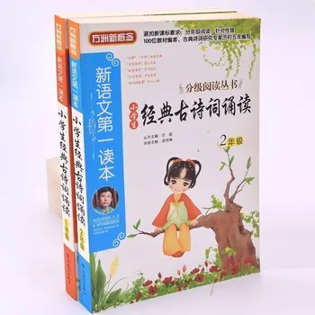 Pradinių mokyklų mokinių Deklamuoti Klasikinis Senovės Eilėraščiai Kinijos Pinyin knygelių